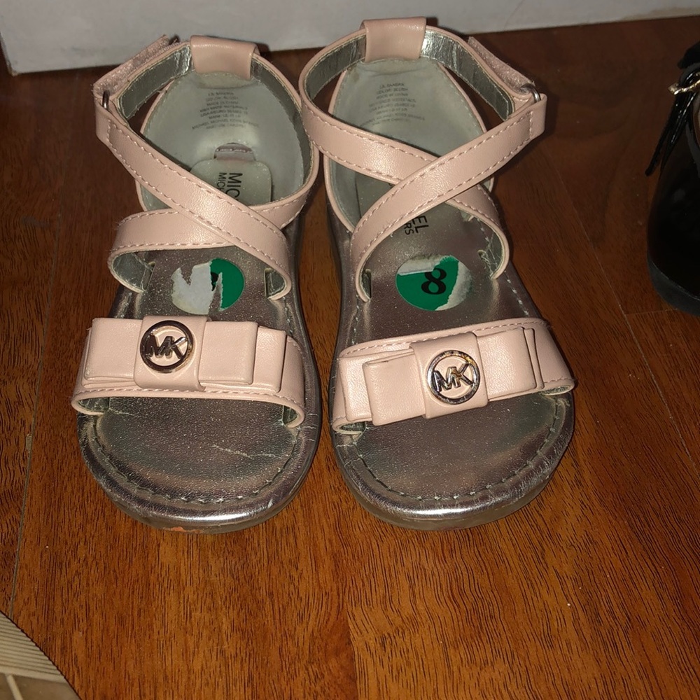 Pink sandals